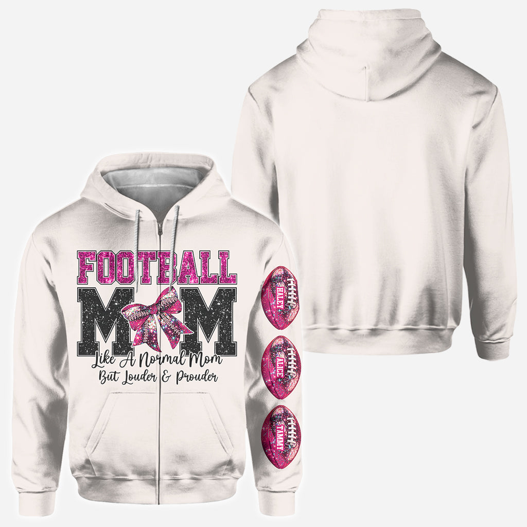 Maman de footballeur - T-shirt de football personnalisé intégral
