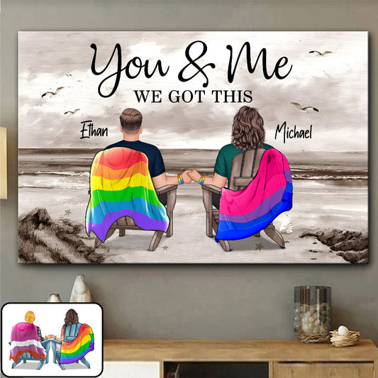 We Got This - Personalized LGBT Support Canvas And Poster