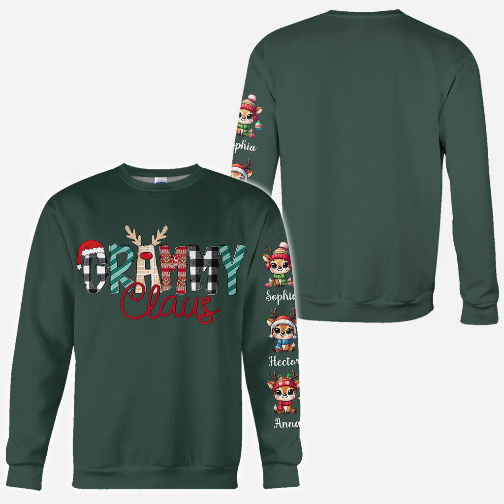 Grammy Claus - Personalisiertes Oma-Shirt