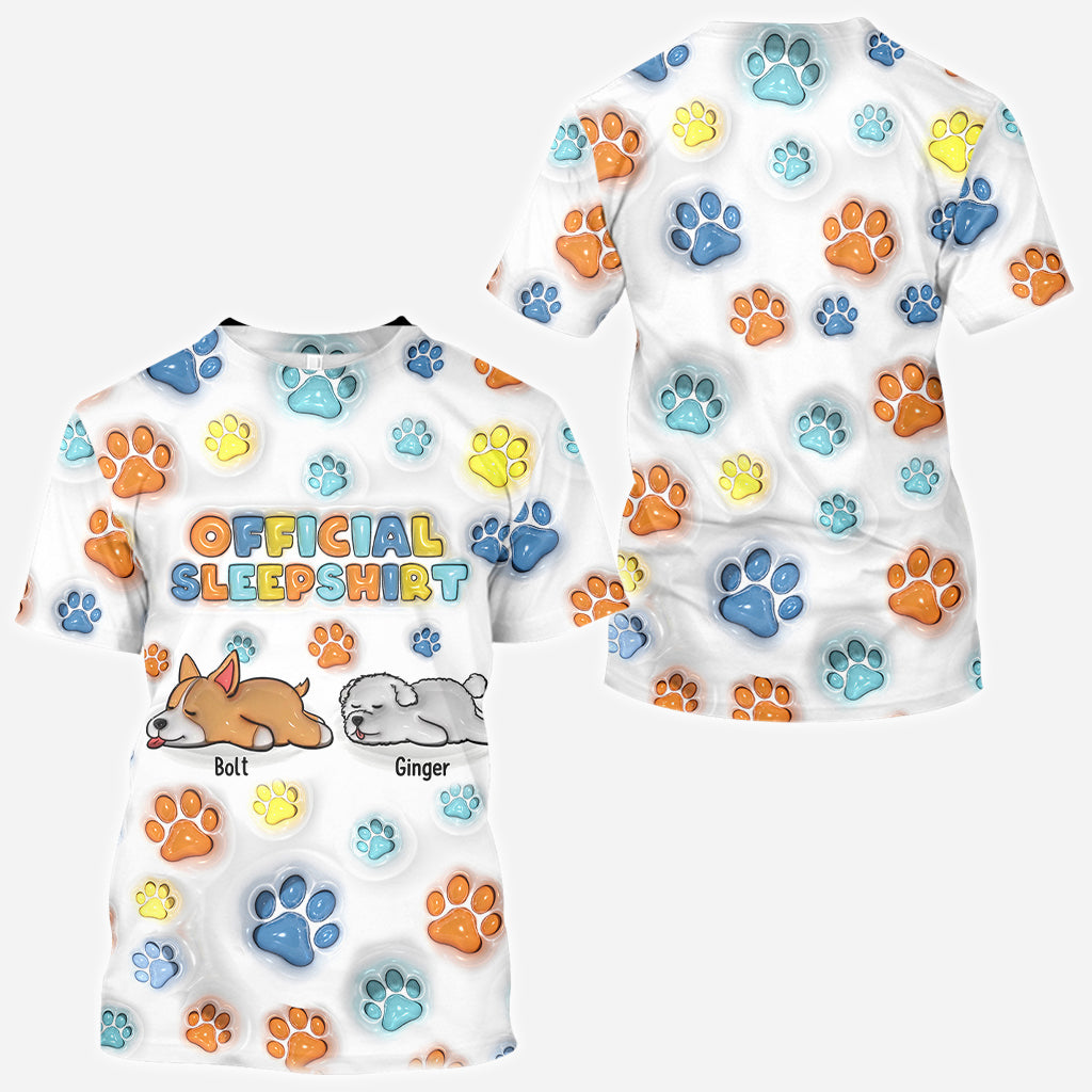 Official Sleepshirt - Personalized Dog All Over Shirt