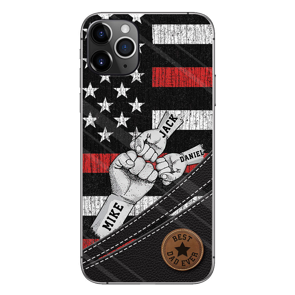 Wolf Pack - Personalized Father Phone Case