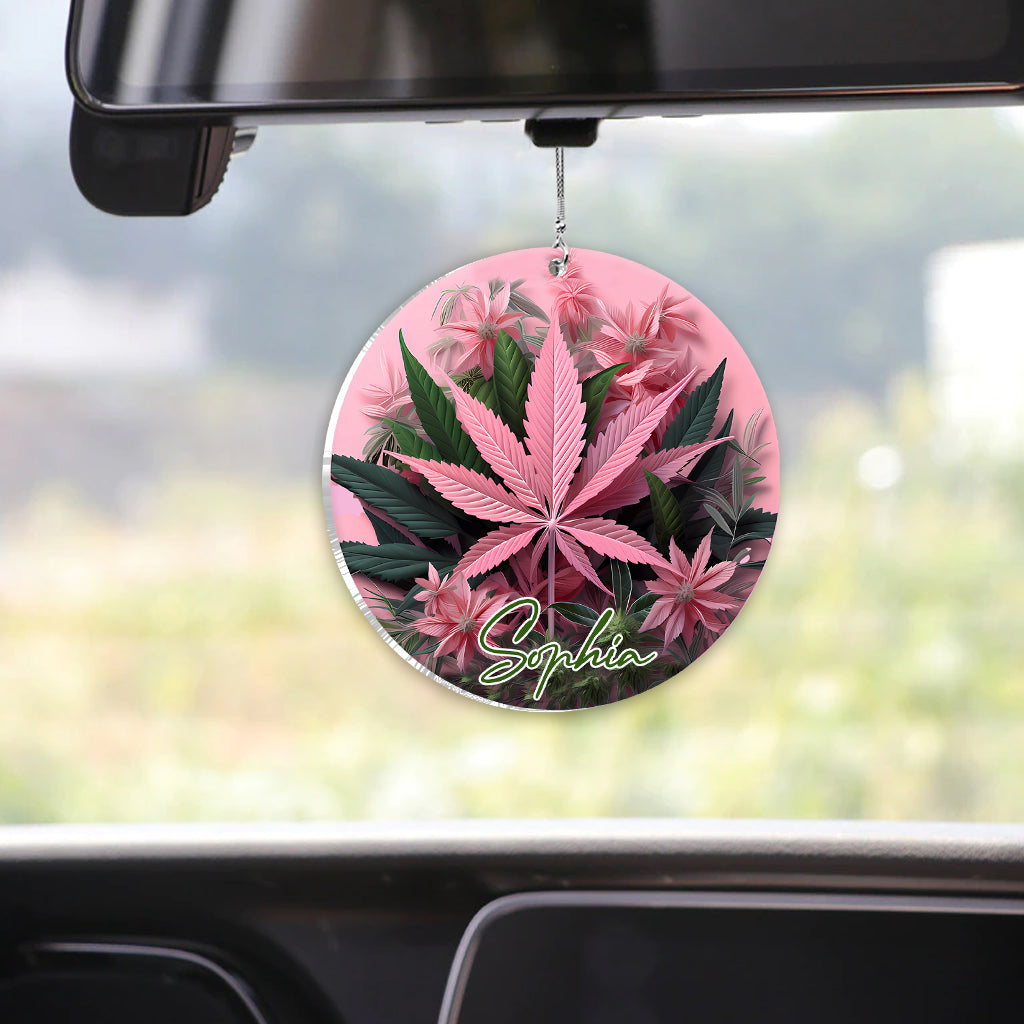 Pink In My Area – Personalisierter Weed-Autoanhänger