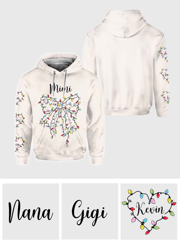 Grandma Christmas - Personalized Grandma All Over Shirt