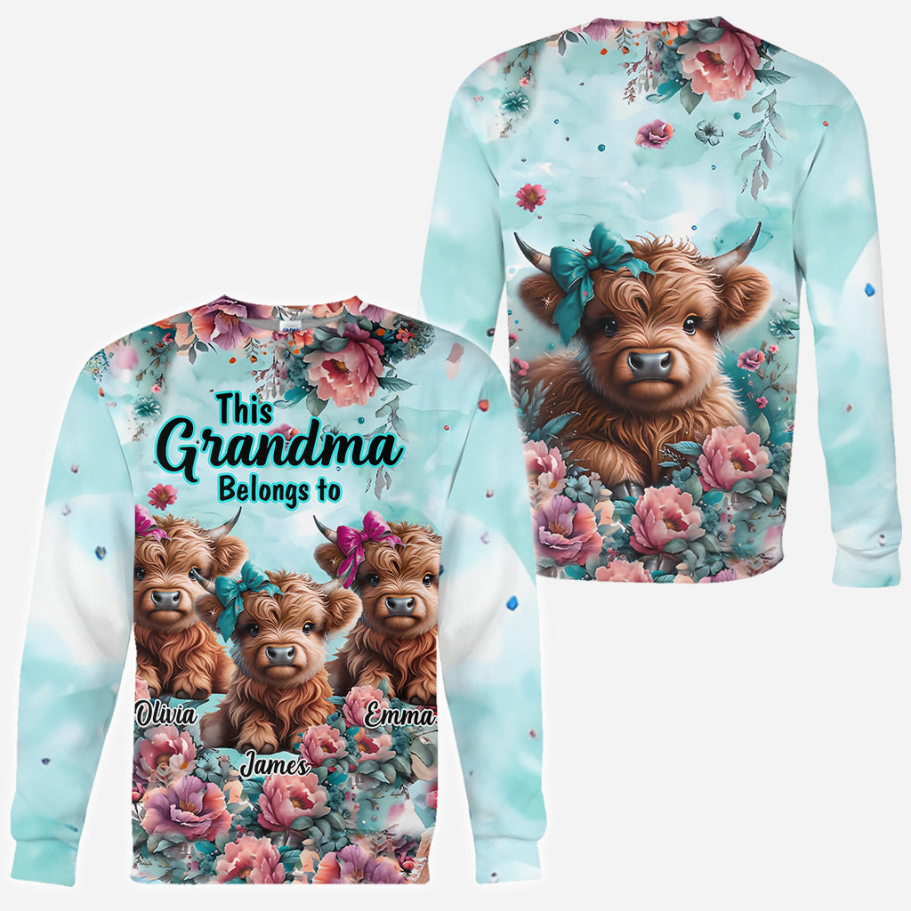 This Nana Belongs To - Personalized All Over Shirt