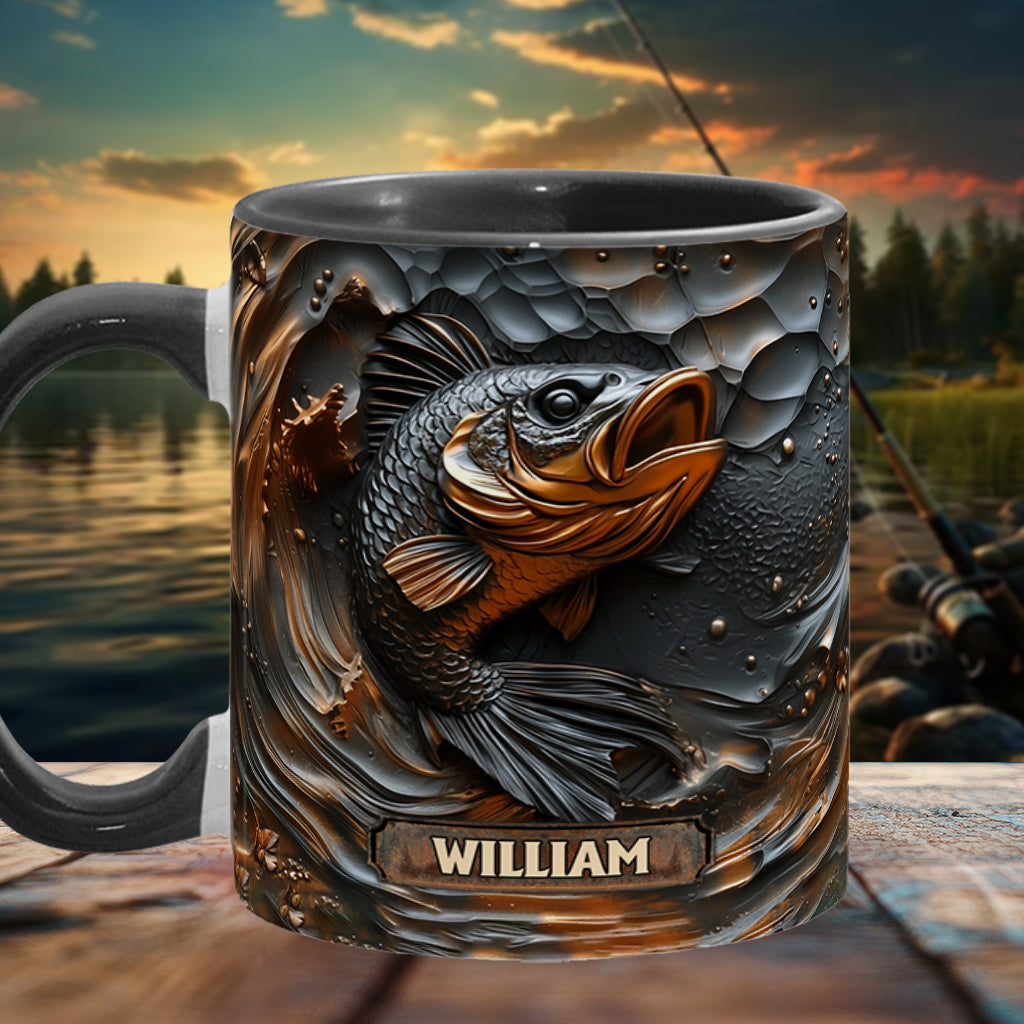 Mug personnalisé pour les passionnés de pêche -