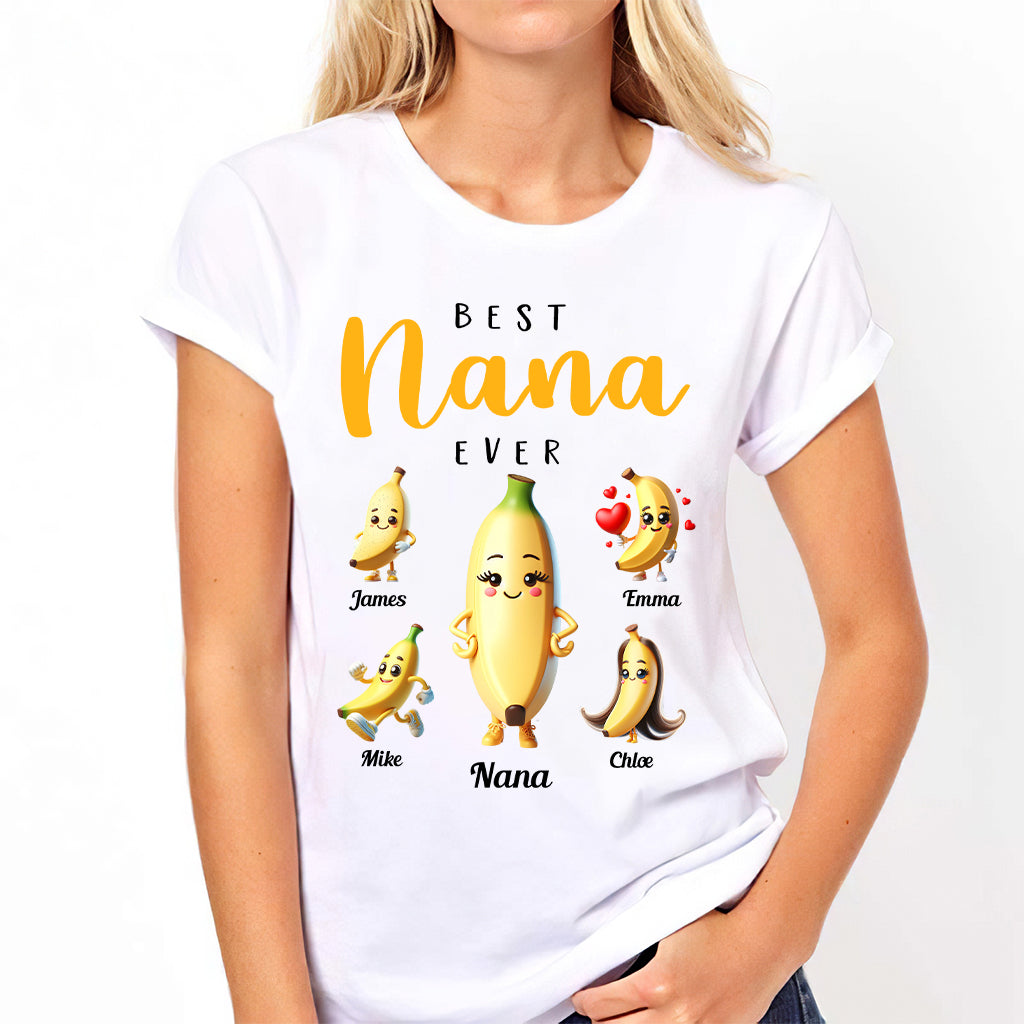 You Are The Best Nana - Personalized Grandma T-shirt And Hoodie