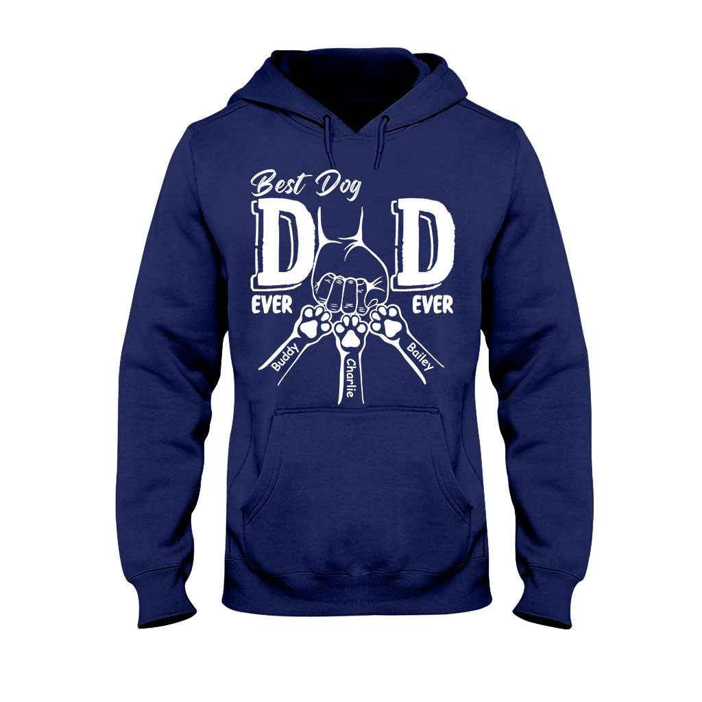 Meilleur papa de chien au monde - T-shirt et sweat à capuche personnalisés pour chien