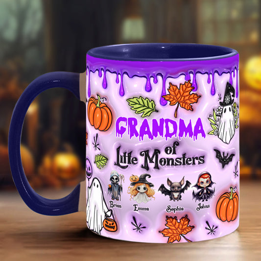 Oma der kleinen Monster – Personalisierte Tasse mit Oma-Akzent
