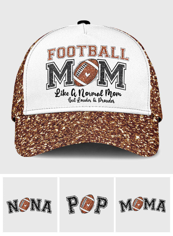 Football Mom - Personalized Football Classic Cap