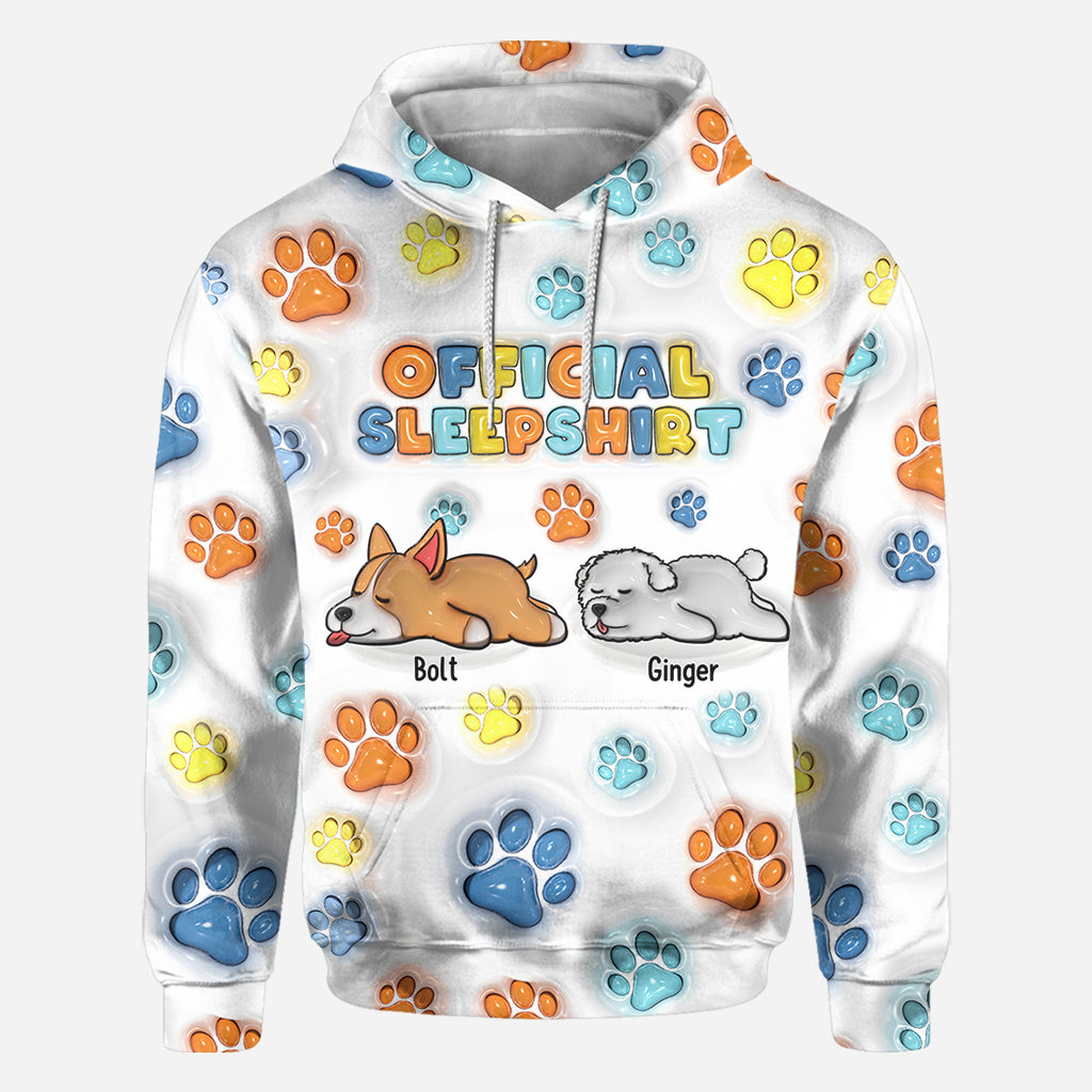 Official Sleepshirt - Personalized Dog All Over Shirt