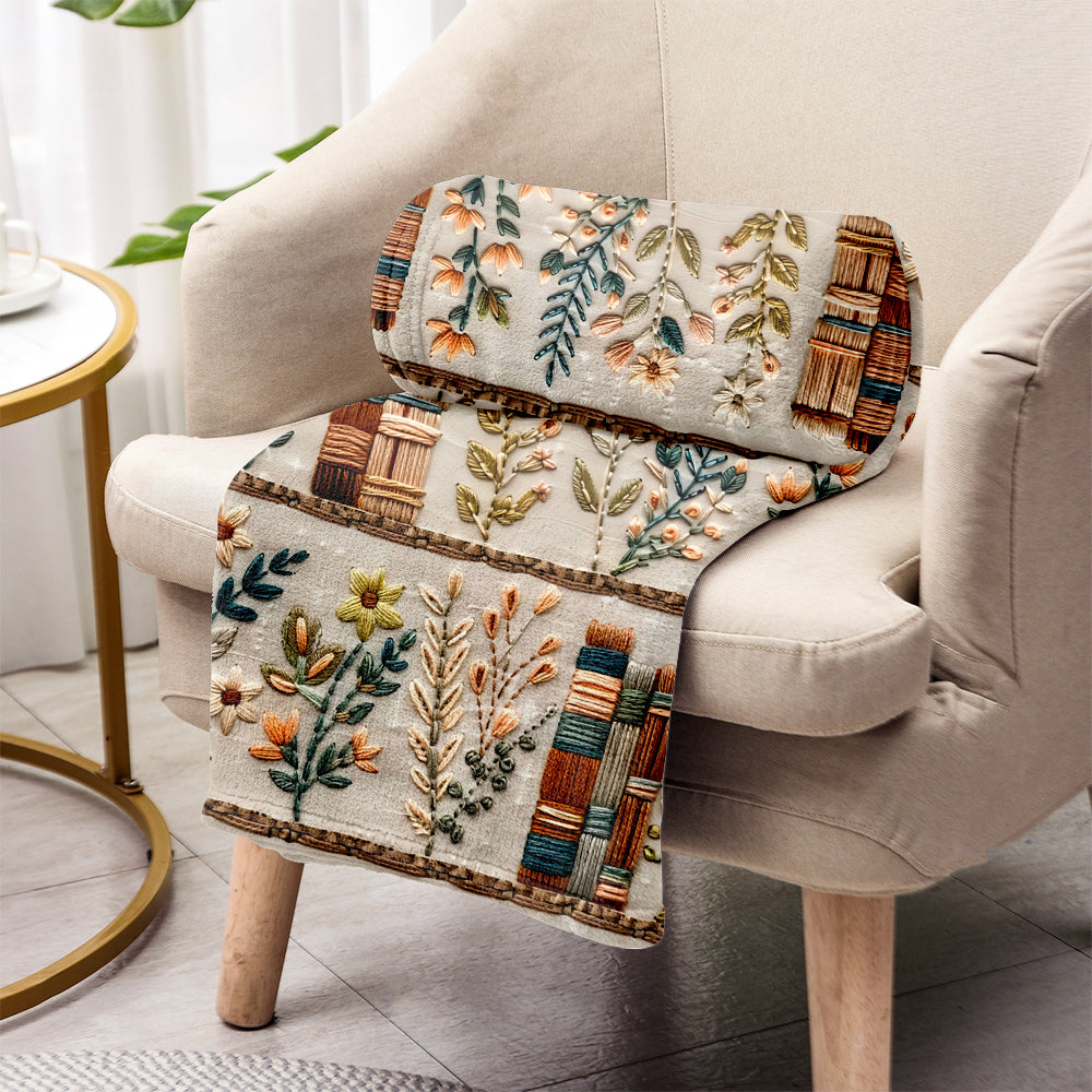 Love Books - Personalized Book Blanket