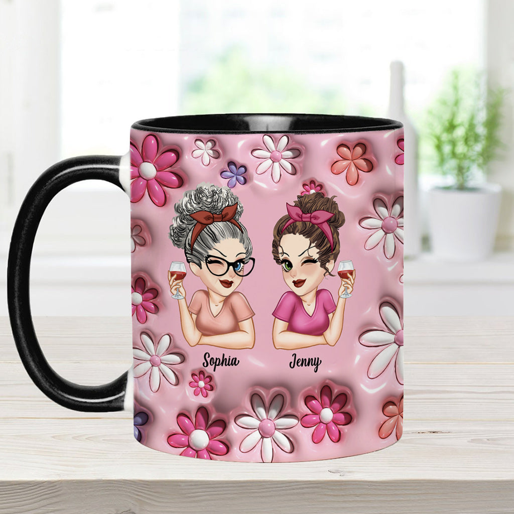 To My Daughter - Personalized Daughter Accent Mug