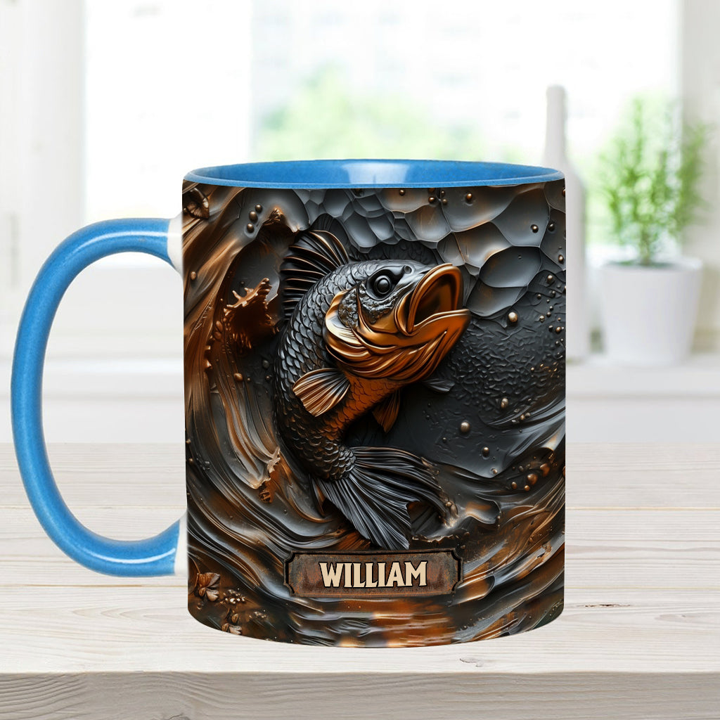 Mug personnalisé pour les passionnés de pêche -