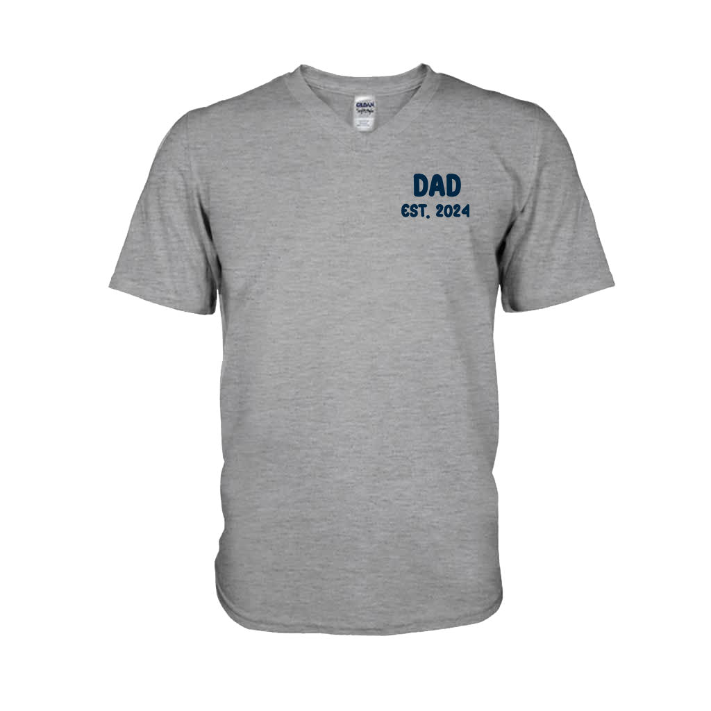 Doing Dad Papa Grandpa... Shit - Personalized Father T-shirt And Hoodie