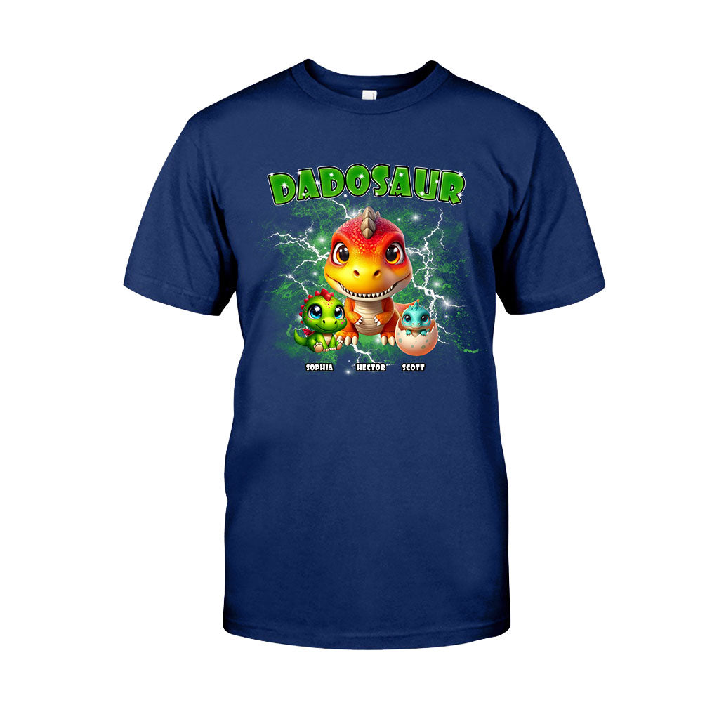 Dadosaur Thunder Bootleg - Personalized Father T-shirt And Hoodie