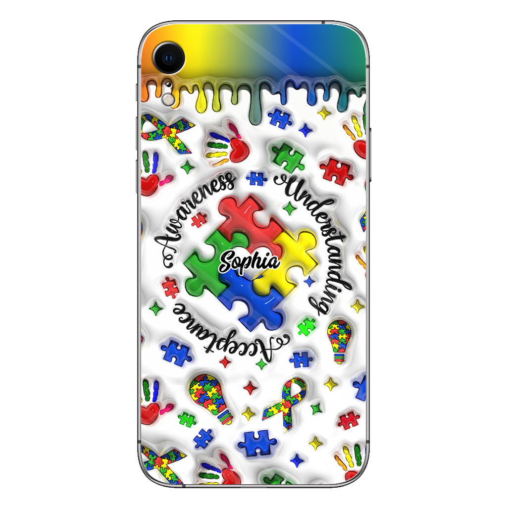 Autism Awareness - Personalized Autism Awareness Phone Case