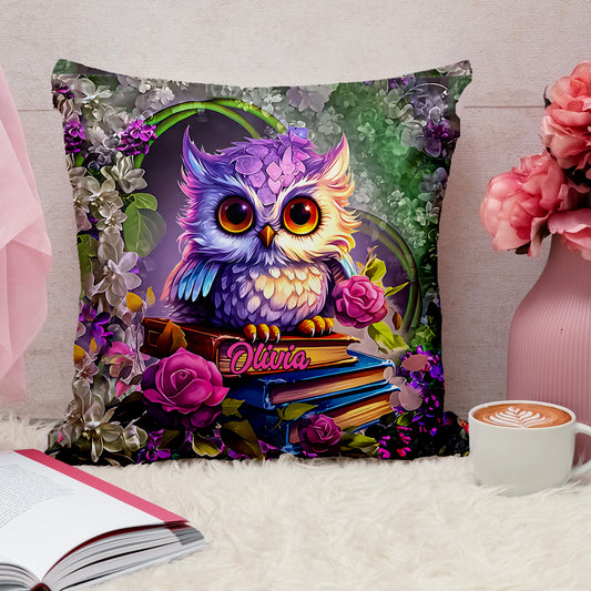 Just One More Chapter - Personalized Book Throw Pillow