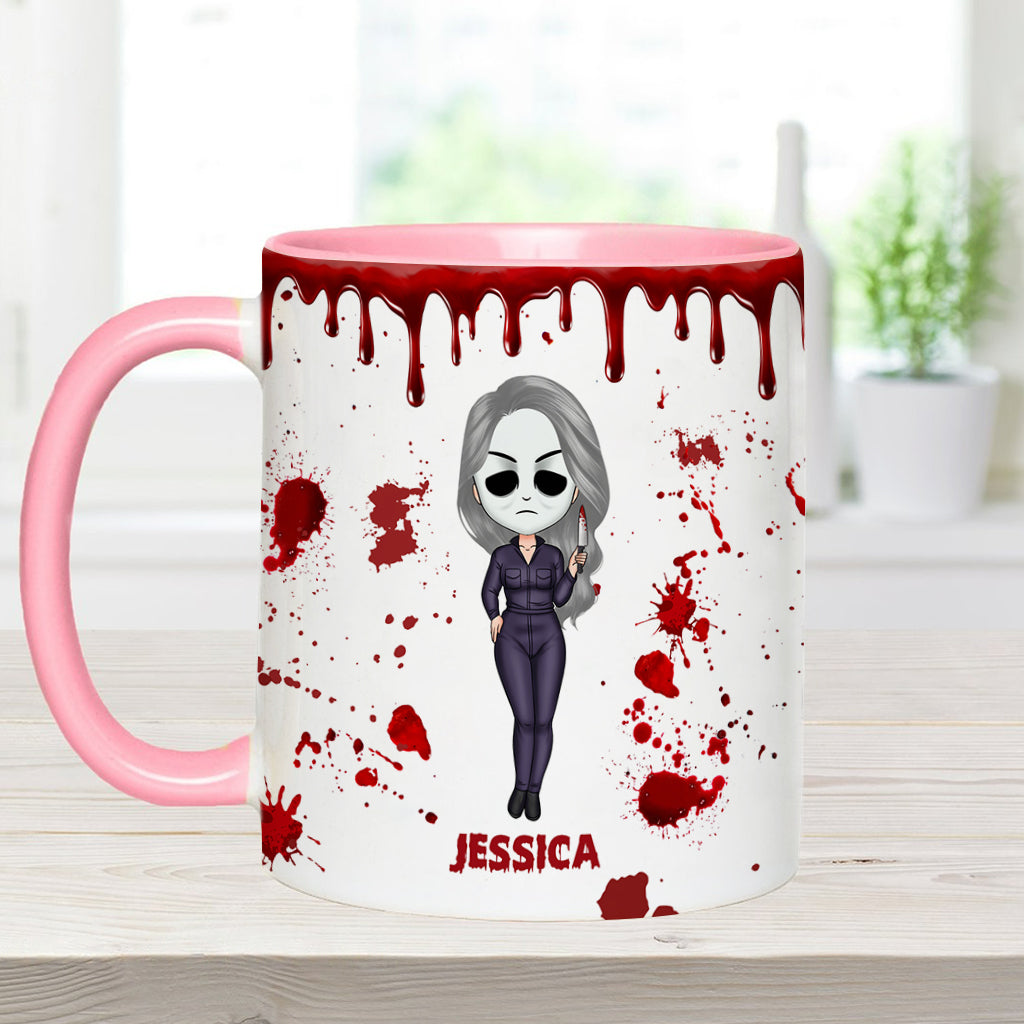 True Crime Mug - Personalized Accent Mug