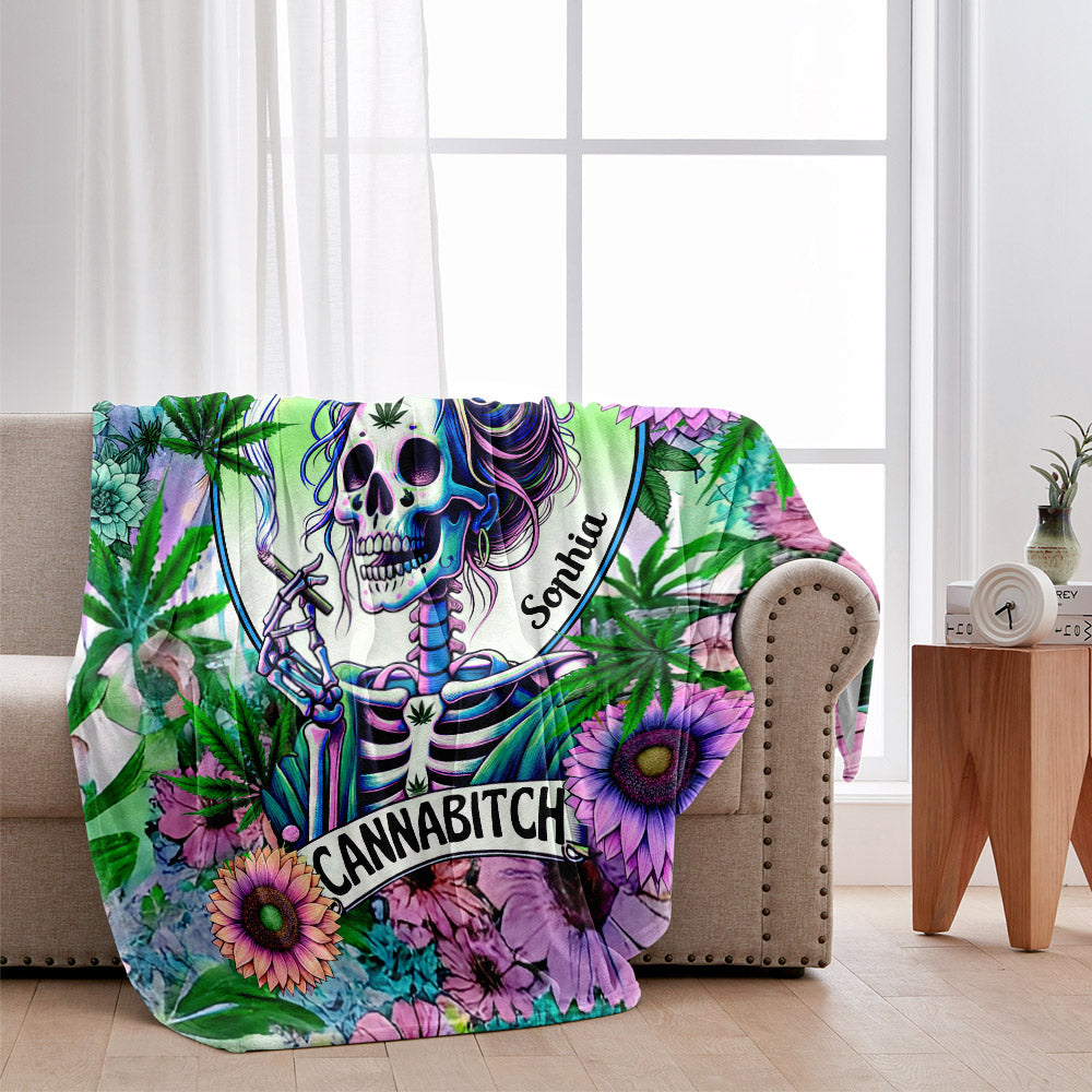 Cannabitch - Personalized Weed Blanket