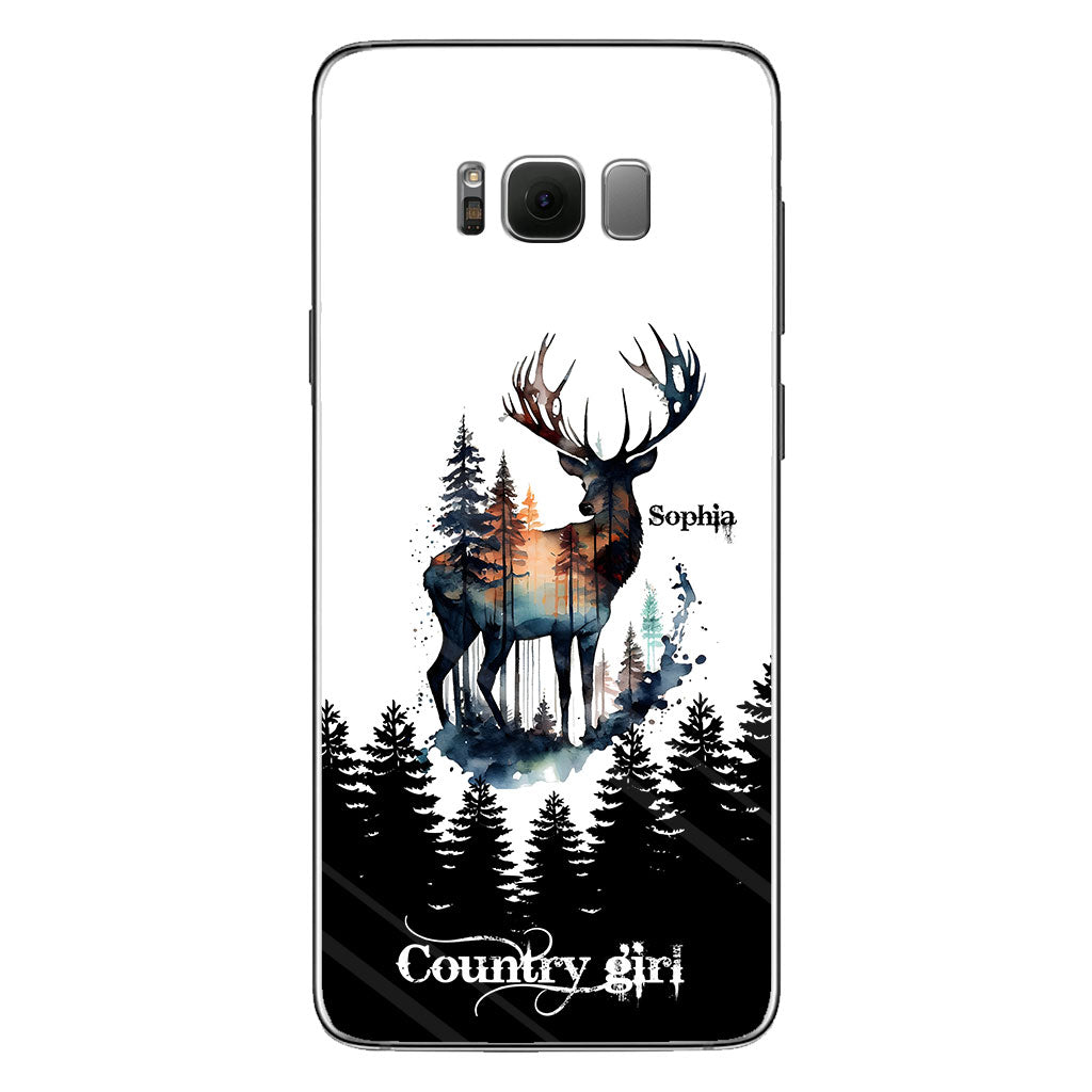 Country Girl - Personalized Hunting Phone Case