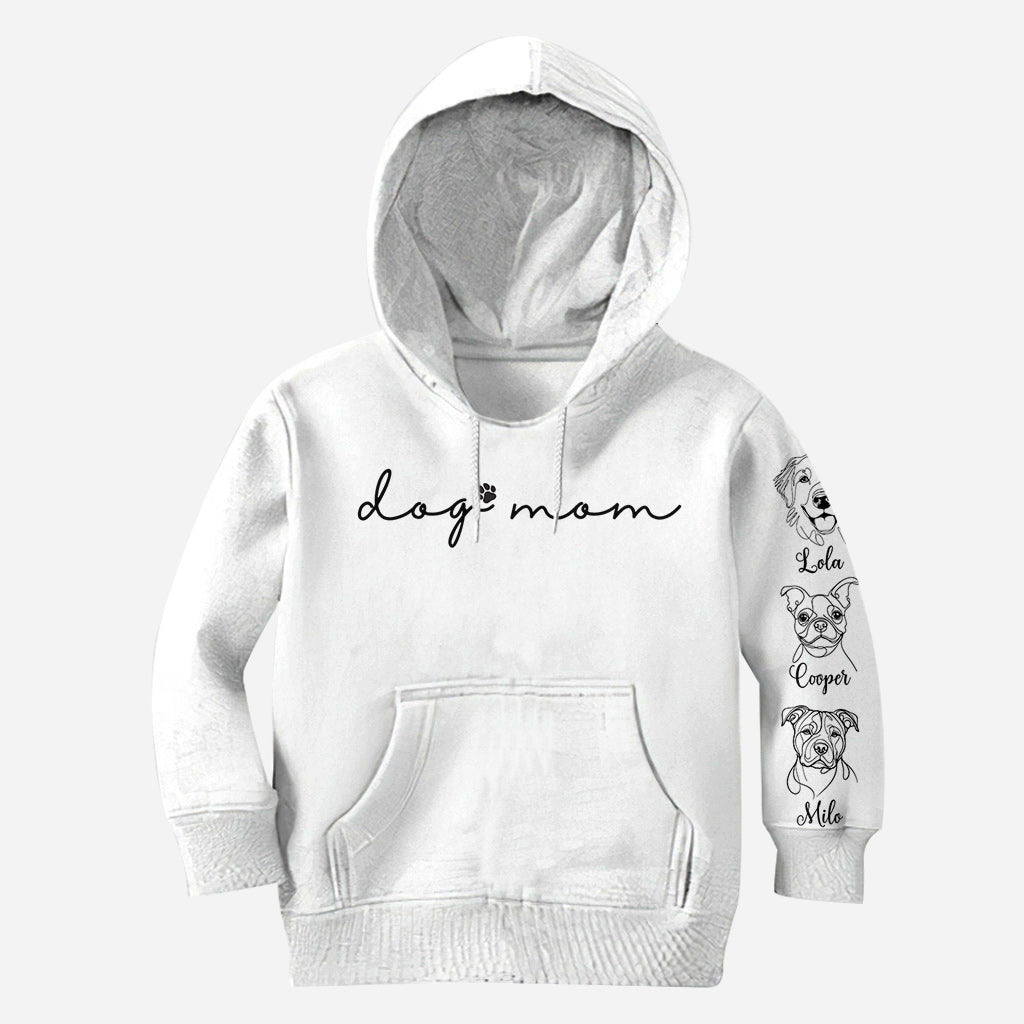 Hundemama - Personalisiertes T-Shirt mit Hundemotiv