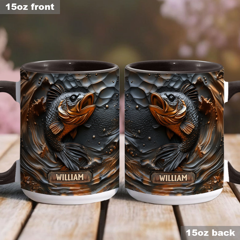 Mug personnalisé pour les passionnés de pêche -
