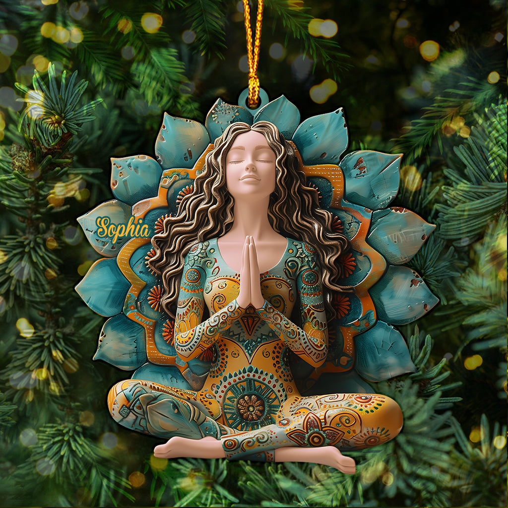 Lose Your Mind Find Your Soul - Personalized Yoga Ornament