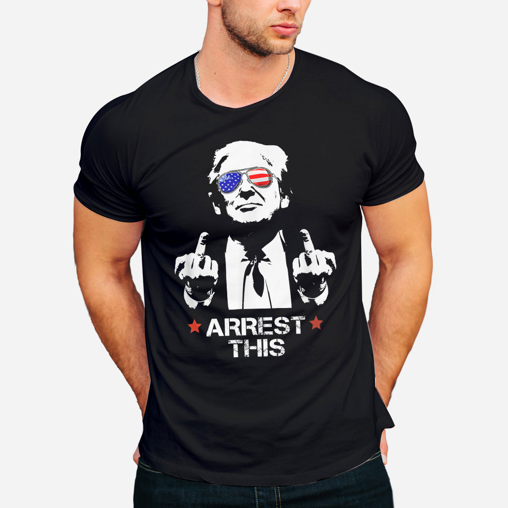 Donald Trump Arrest This Funny T-shirt, 2024 Elections Shirt, MAGA Trump 2024 Shirt For Men Women