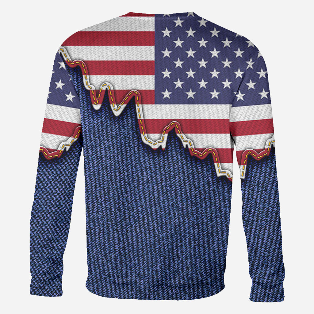 Daddy's Team - Personalized Father All Over Shirt