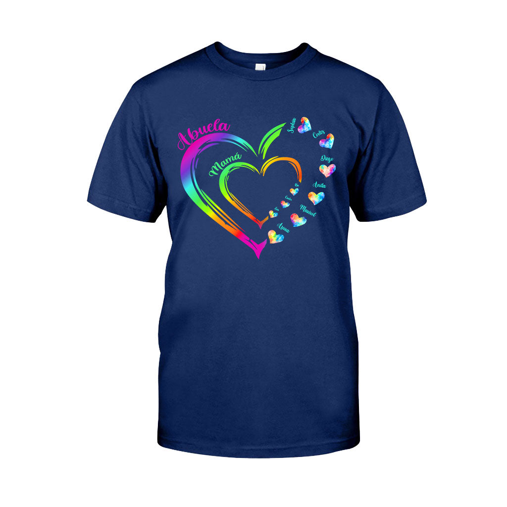Bendecido De Ser llamado – Personalisiertes Oma-T-Shirt und Kapuzenpullover