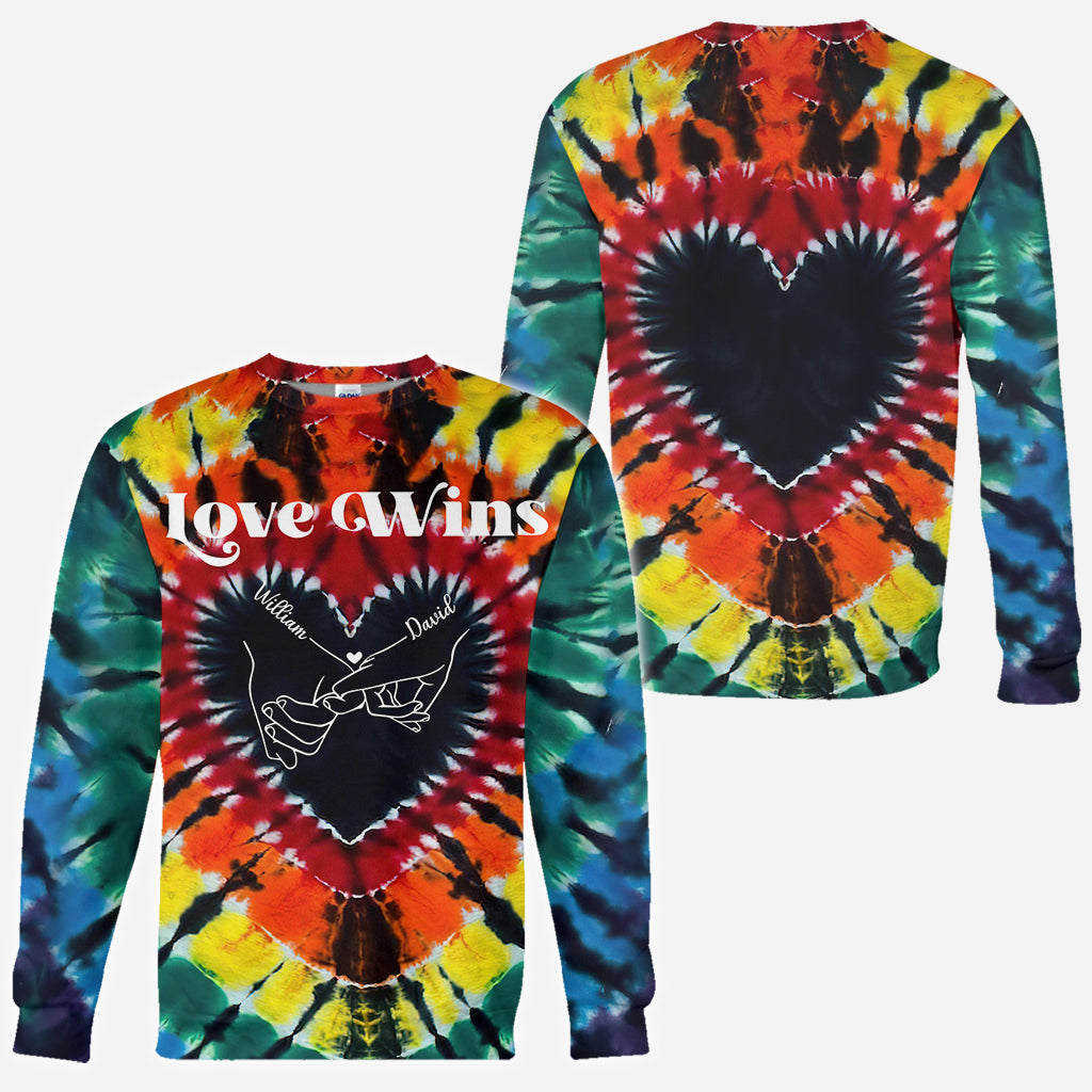 Liebe siegt – Personalisiertes LGBT-Unterstützungs-Shirt