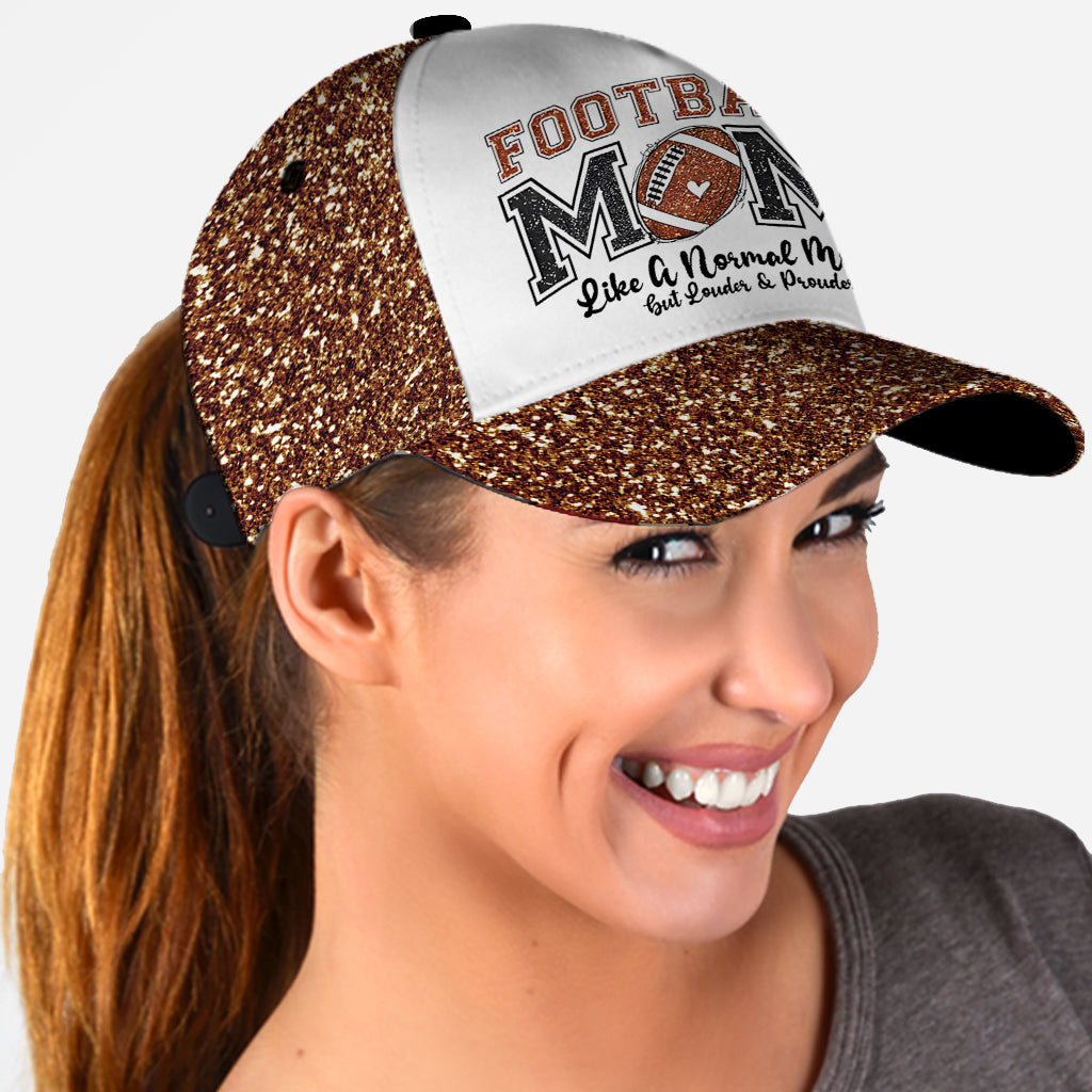 Football Mom - Personalized Football Classic Cap