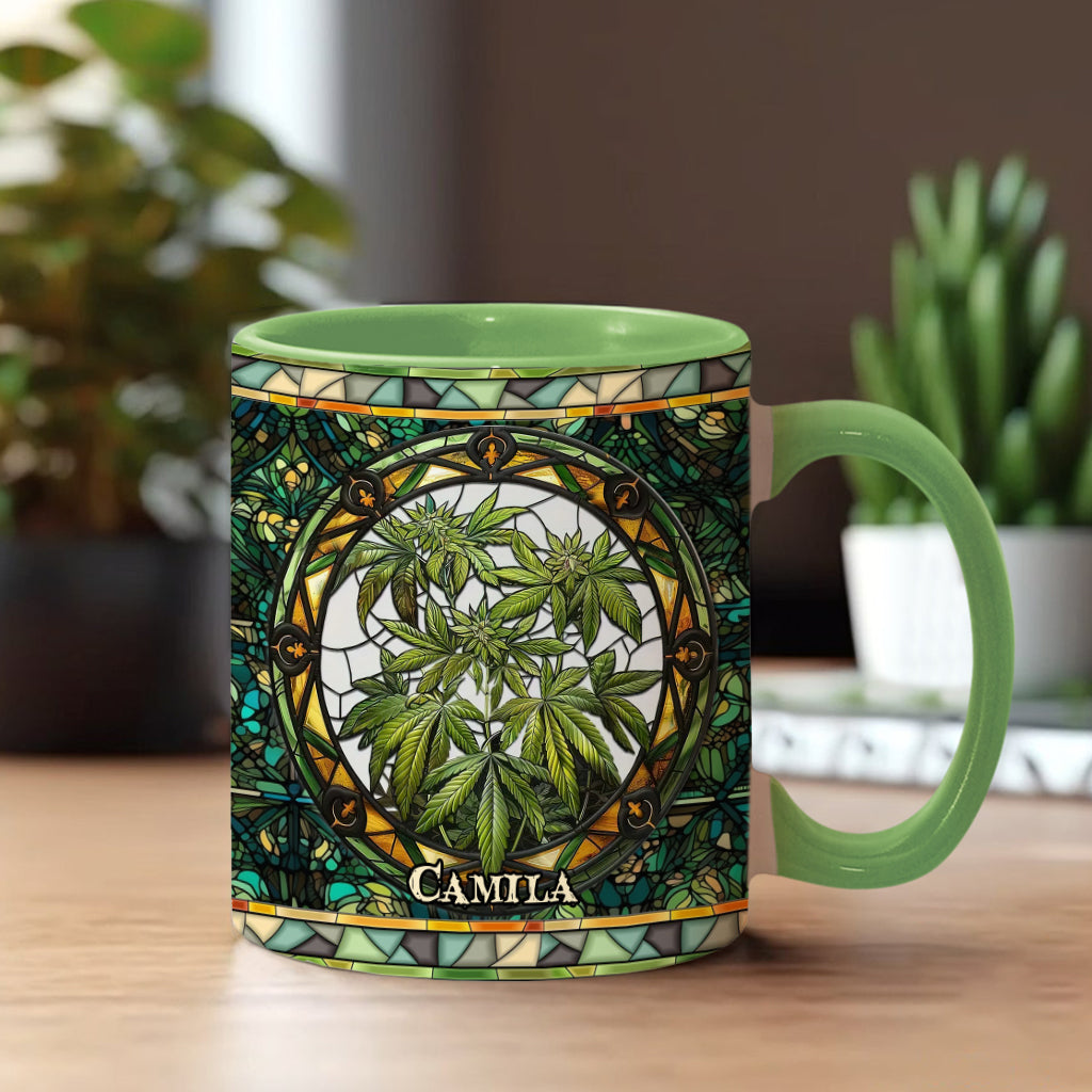 It's 420 Somewhere - Personalized Weed Accent Mug