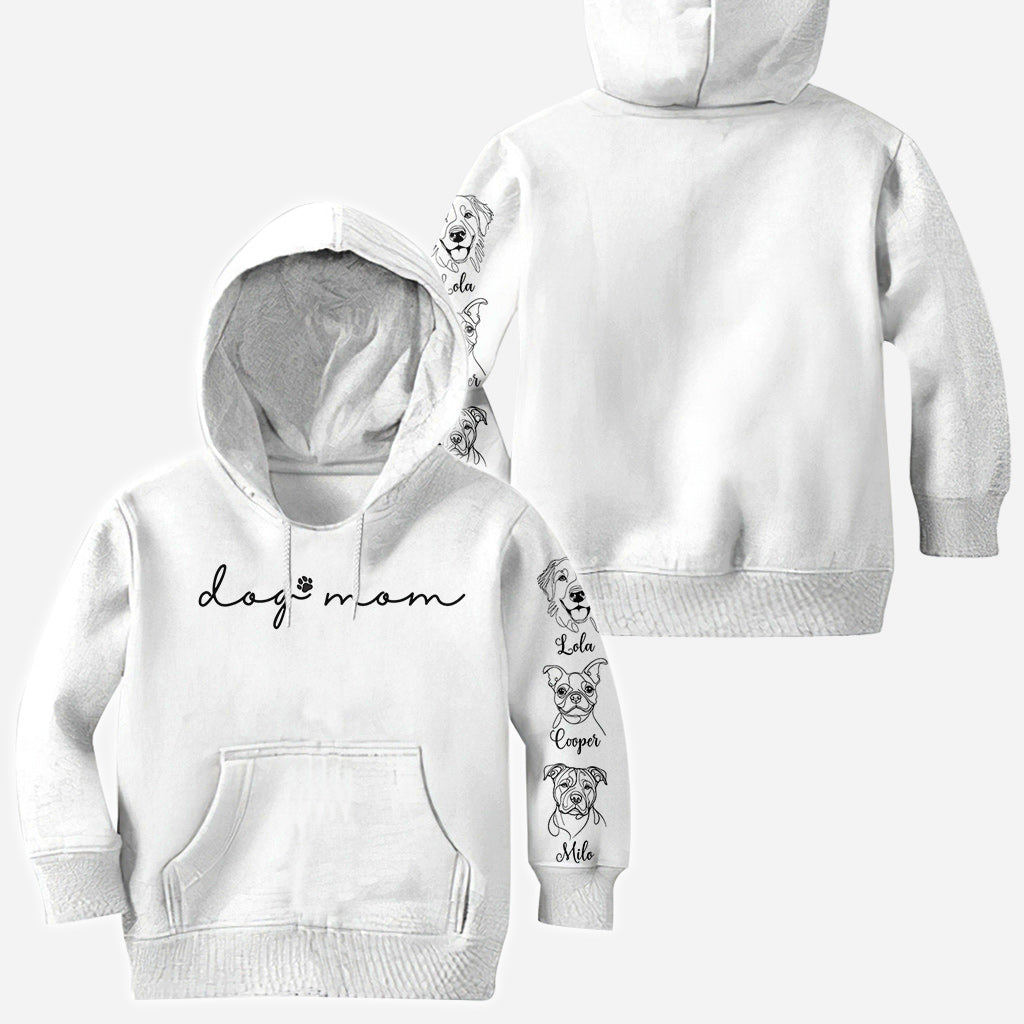 Hundemama - Personalisiertes T-Shirt mit Hundemotiv