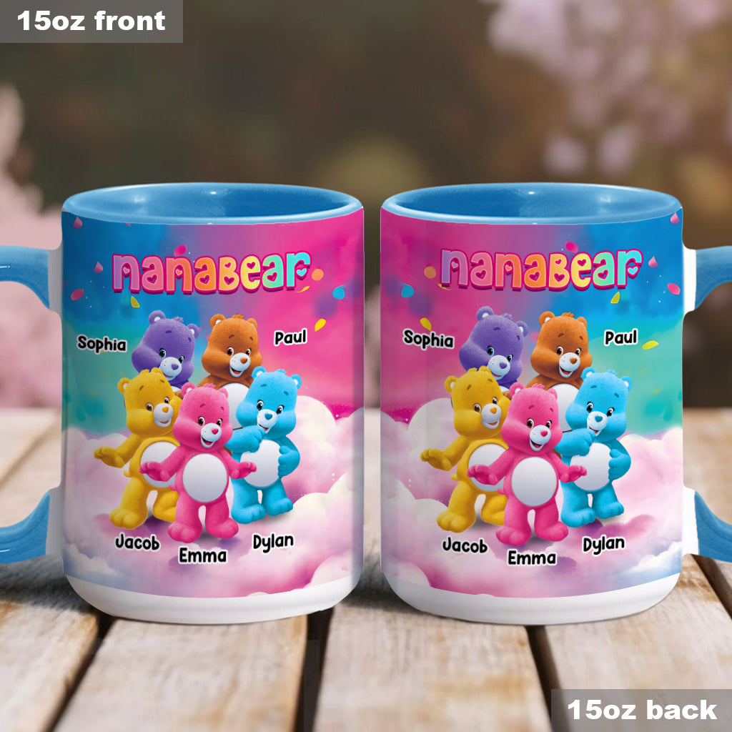 Nanabear - Personalized Grandma Accent Mug