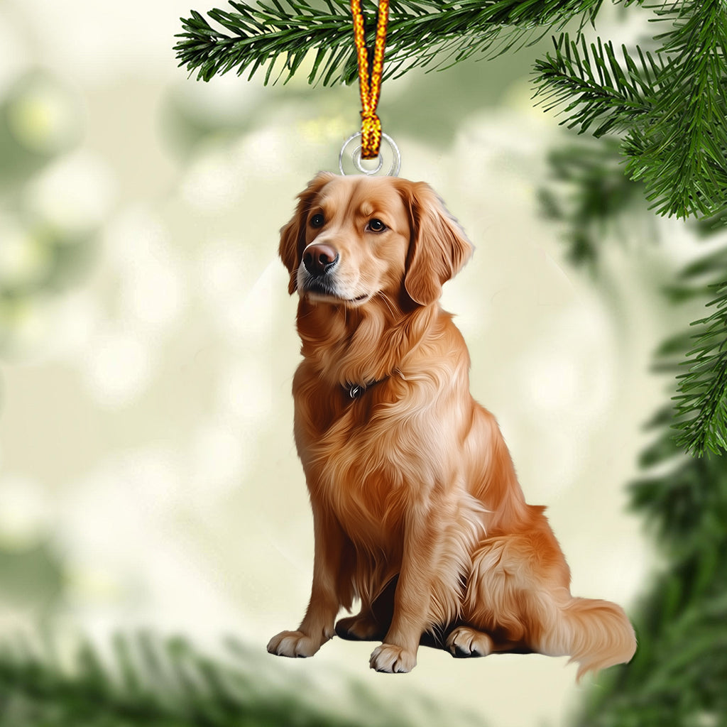 Custom Any Photo Ornament - Personalized Dog Custom Shaped Ornament