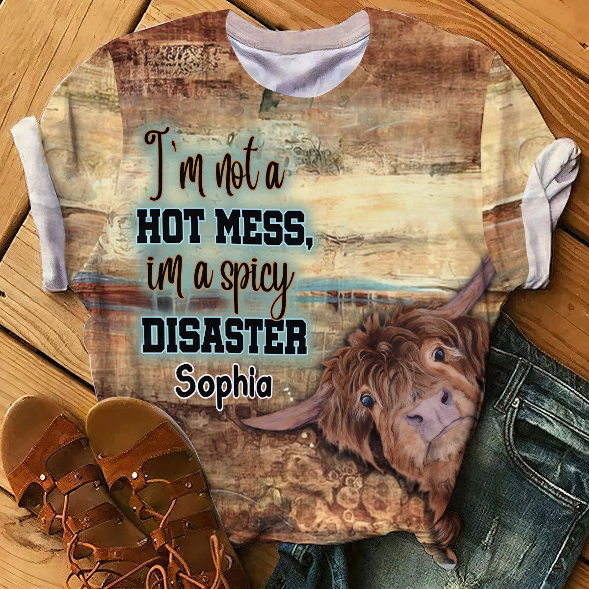 Apparently I Have An Attitude - Personalized All Over Shirt