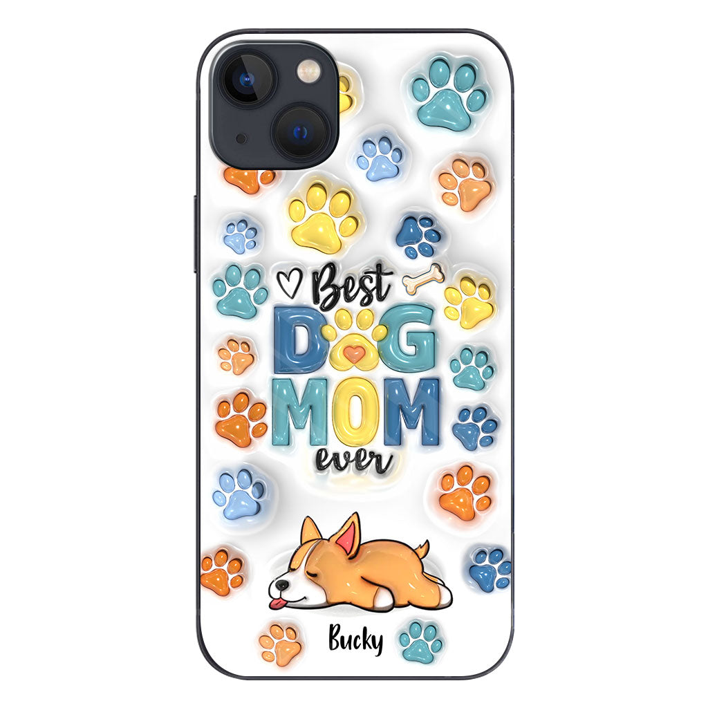 Best Dog Dad/ Mom Ever - Personalized Dog Phone Case