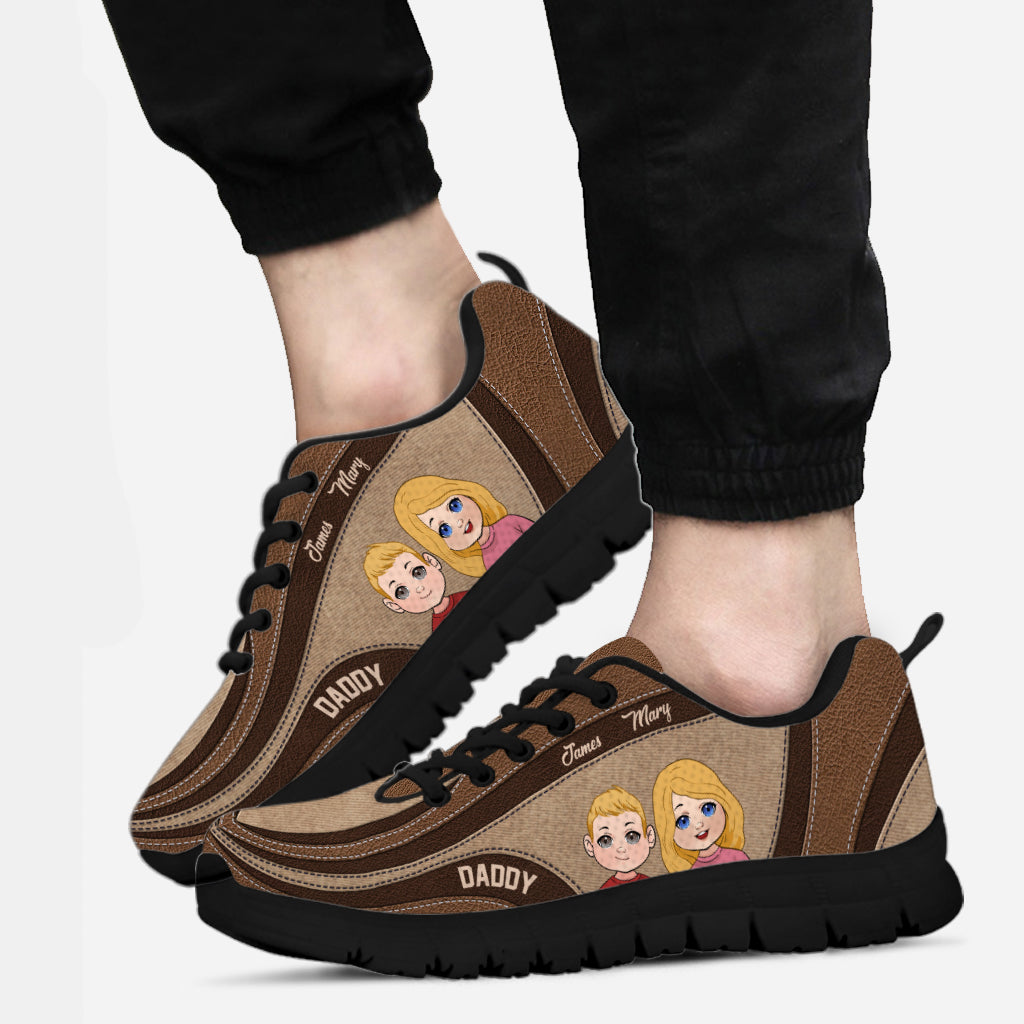 Best Dad Ever - Personalized Father Sneakers