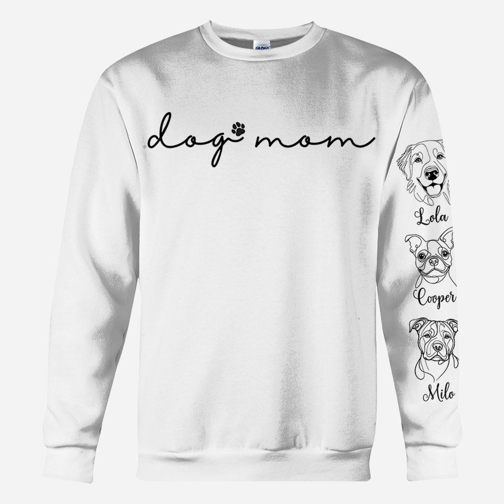 Hundemama - Personalisiertes T-Shirt mit Hundemotiv