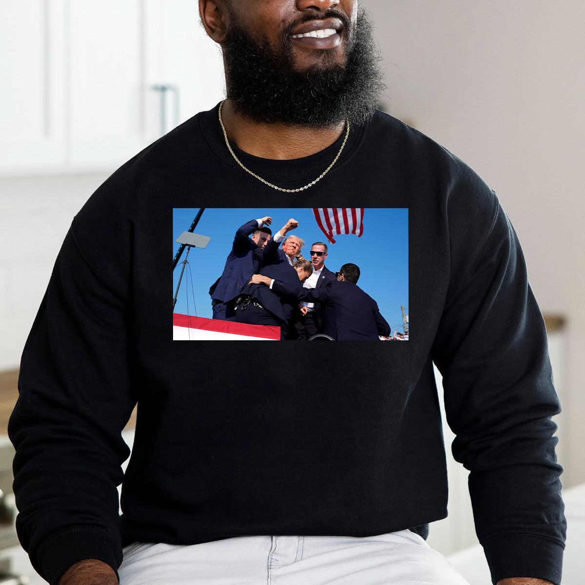 Trump-Attentatsversuch bringt die Wahl 2024 durcheinander (Shirt)