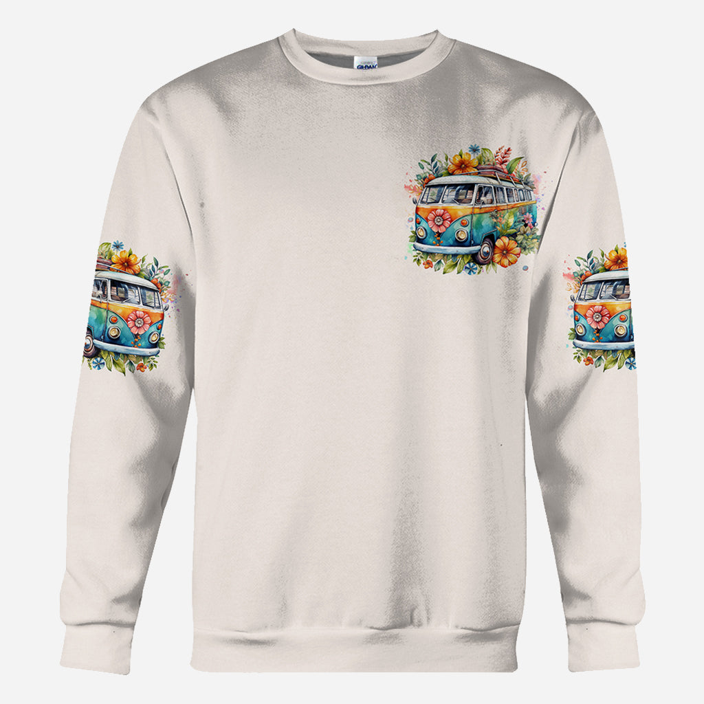 On My Way - Personalized Hippie All Over Shirt