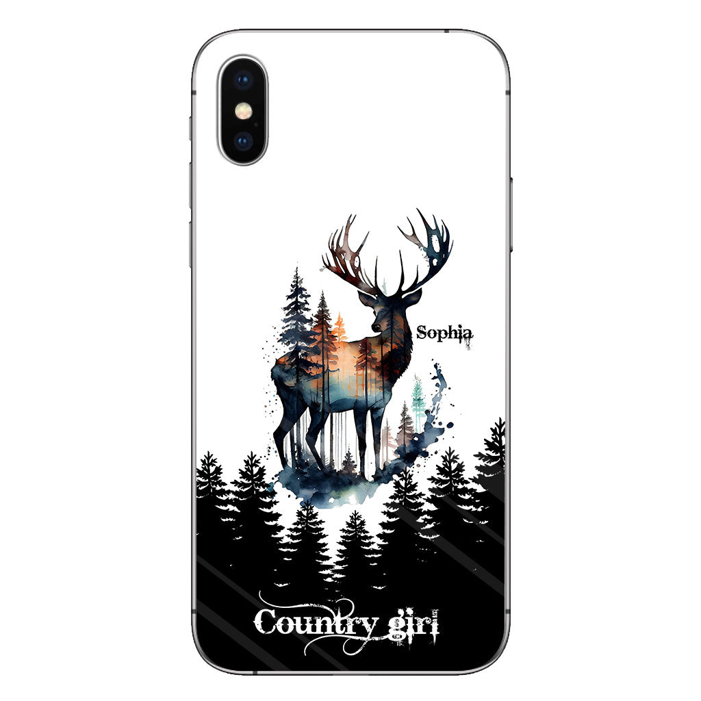 Country Girl - Personalized Hunting Phone Case