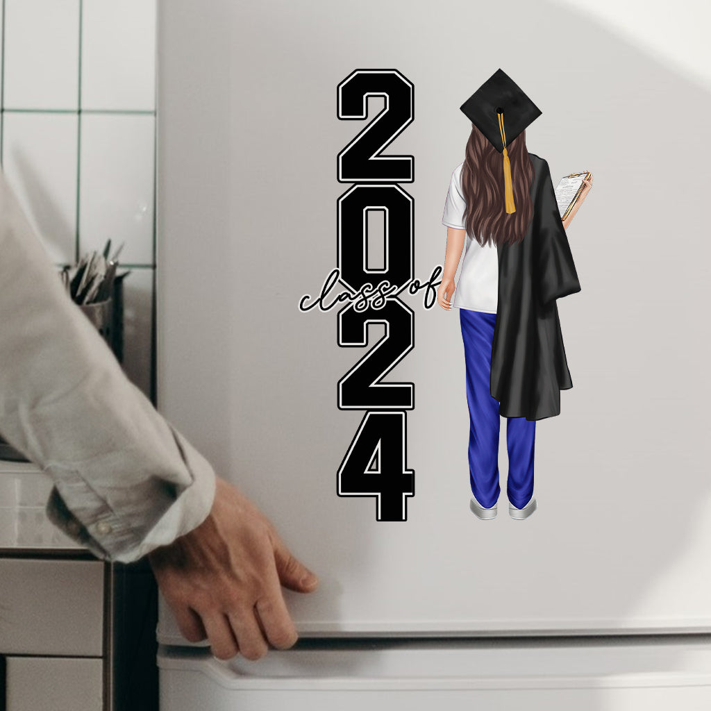 Class Of 2024 - Personalized Graduation Decal Die Cut