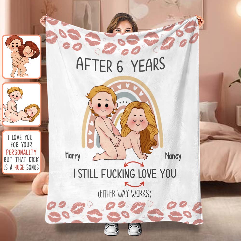 After Years Still Love You - Personalized Couple Blanket