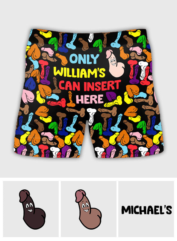 Only You - Personalized LGBT Support Men’s Boxer Briefs