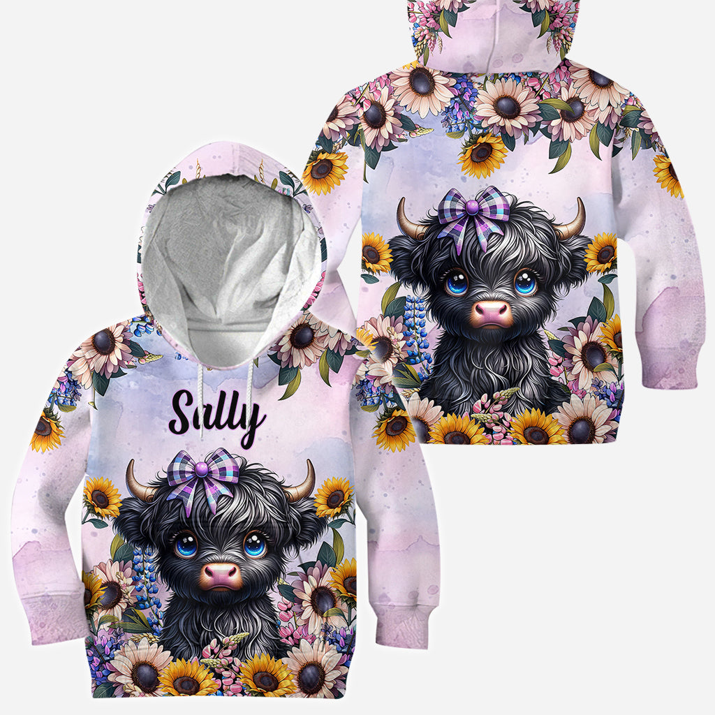 T-shirt personnalisé « Petite vache mignonne »