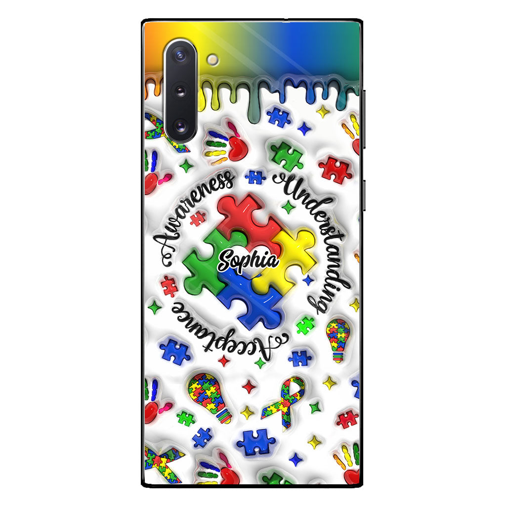Autism Awareness - Personalized Autism Awareness Phone Case