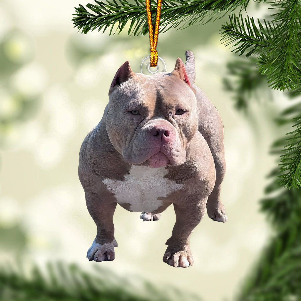 Any Photo Ornament - Personalized Dog Custom Shaped Ornament