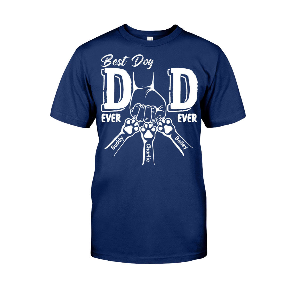 Meilleur papa de chien au monde - T-shirt et sweat à capuche personnalisés pour chien